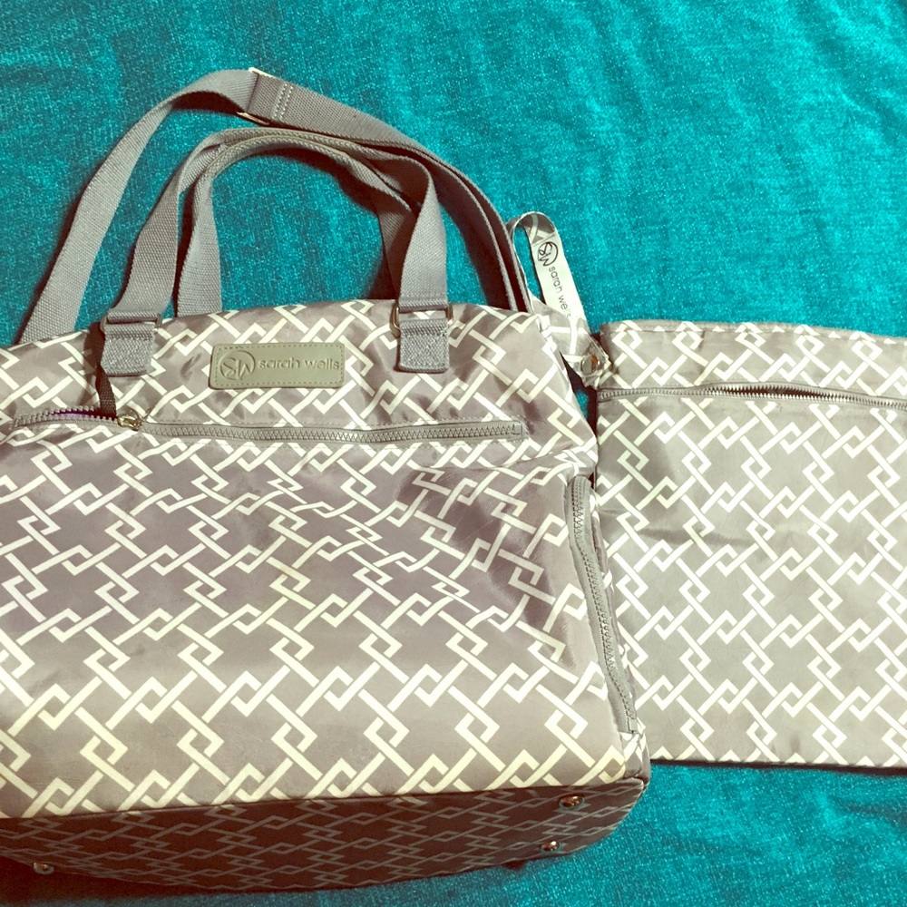 Sarah Wells Pump bag and accessory pouch